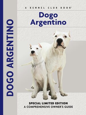 cover image of Dogo Argentino
